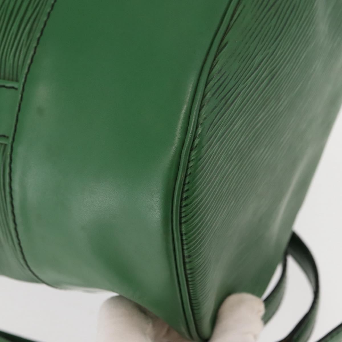 Louis Vuitton Randonnee Backpack Epi Leather, GREEN, LEATHER, Shoulder bag