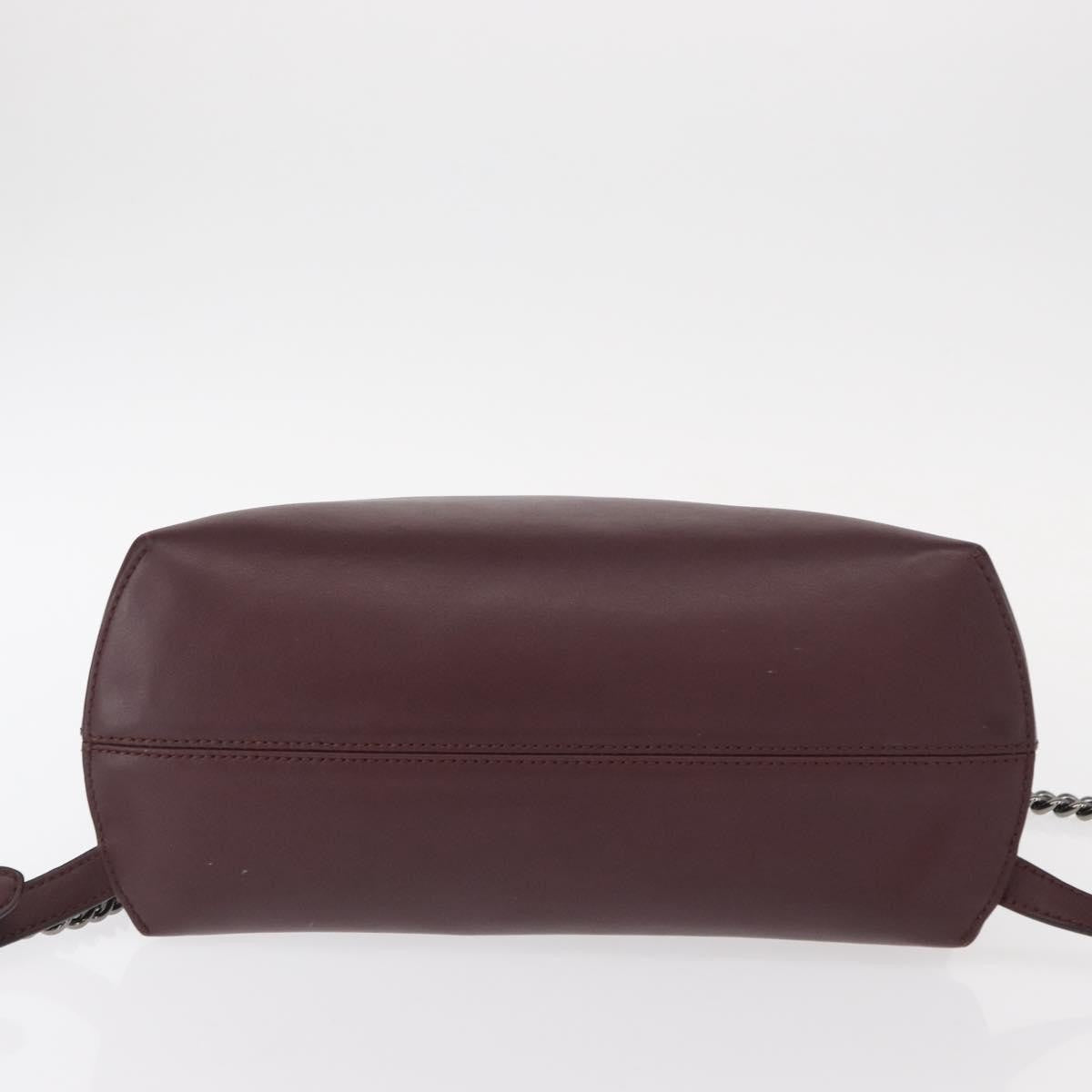 Fendi Back to School Backpack Leather, BURGUNDY, LEATHER, Backpack