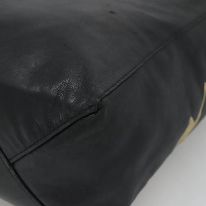 Celine Vertical Cabas Tote Printed Leather, BLACK, LEATHER, Tote bag