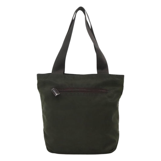 Prada Vintage Convertible Zip Tote Tessuto, KHAKI, NYLON, Tote bag