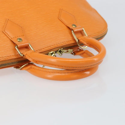 Louis Vuitton Vintage Alma Handbag Epi Leather, ORANGE, LEATHER, Handbag