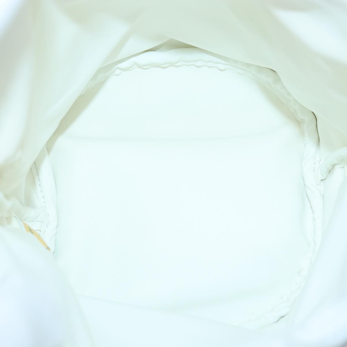 Chanel Vintage 2-Pouch Camera Bag Quilted Lambskin, WHITE, CANVAS, Crossbody bag