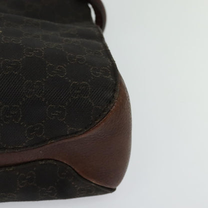 Gucci Horsebit Handle Tote GG Canvas, BROWN, CANVAS, Tote bag