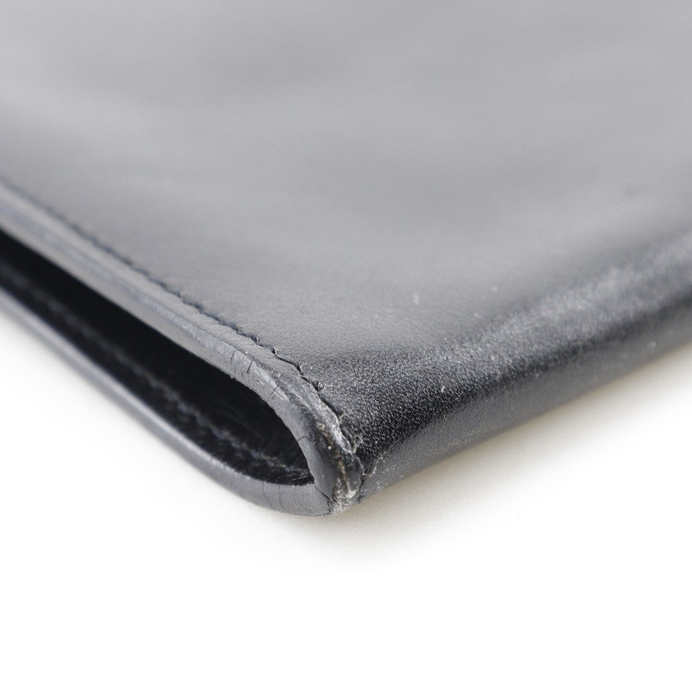 Hermes Onimaitou Handbag Leather, BLACK, LEATHER, Shoulder bag