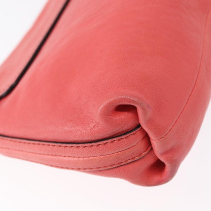 Chloe Elsie Crossbody Bag Leather, PINK, LEATHER, Shoulder bag