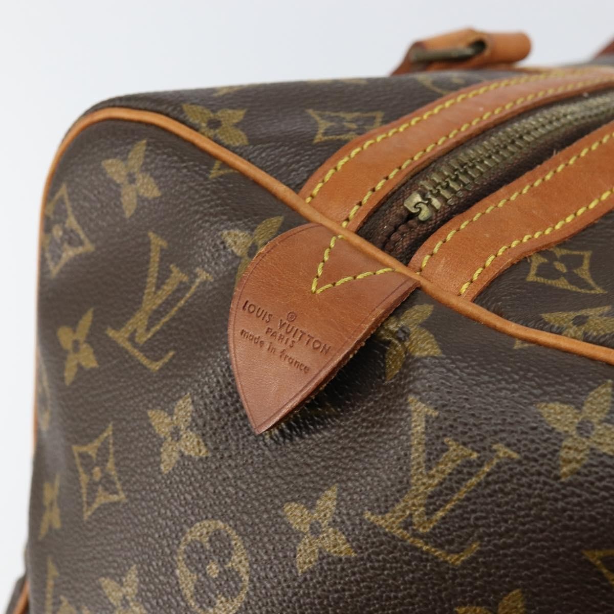 Louis Vuitton Sac Souple Handbag Monogram Canvas, BROWN, CANVAS, Handbag