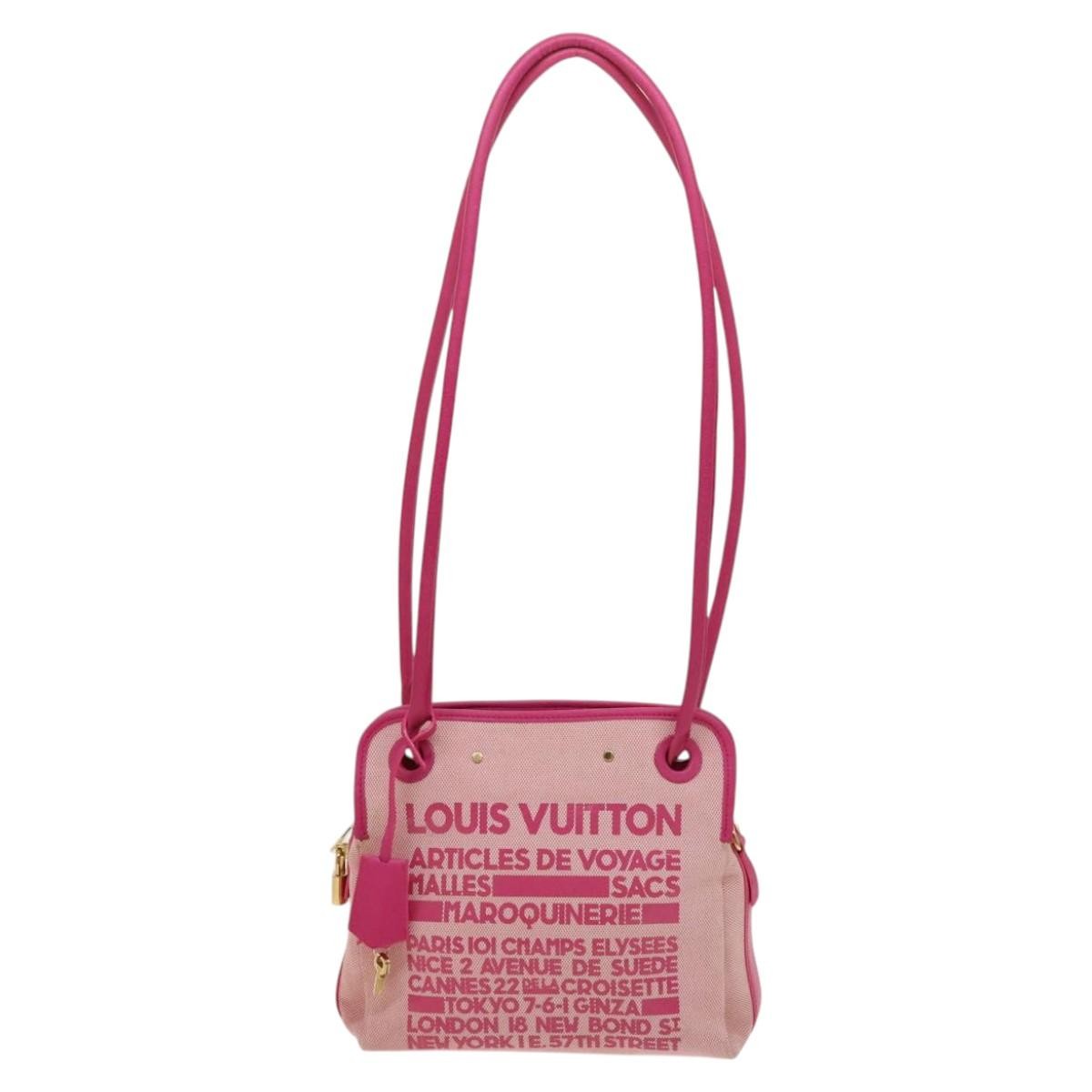 Louis Vuitton Articles de Voyage Rider Travel Shopper Canvas, PINK, CANVAS, Shoulder bag