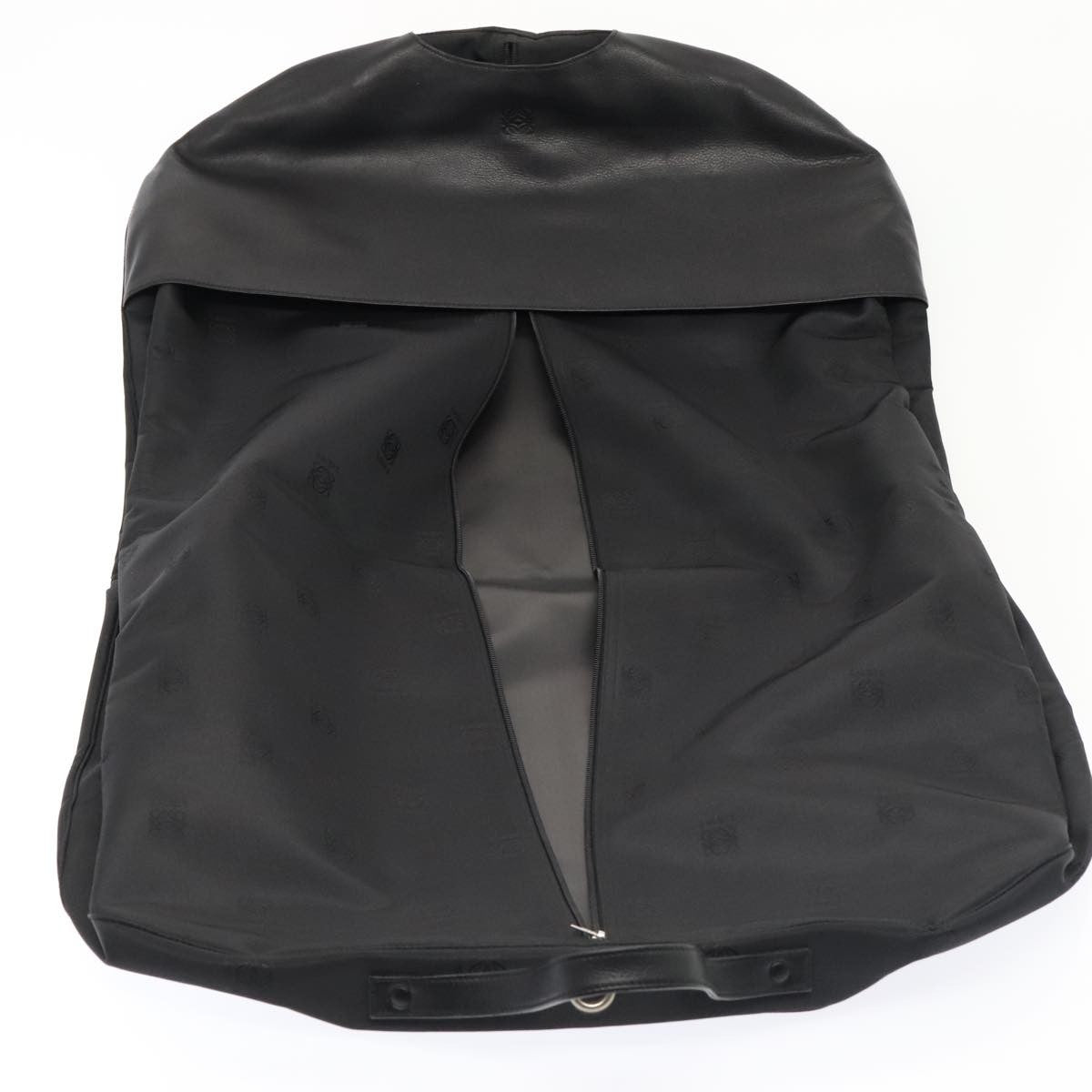 Loewe Anagram handbag Leather, BLACK, LEATHER, Handbag