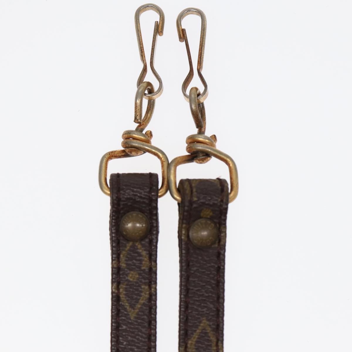 Louis Vuitton Bandouliere Monogram Canvas and Leather, BROWN, CANVAS, Straps