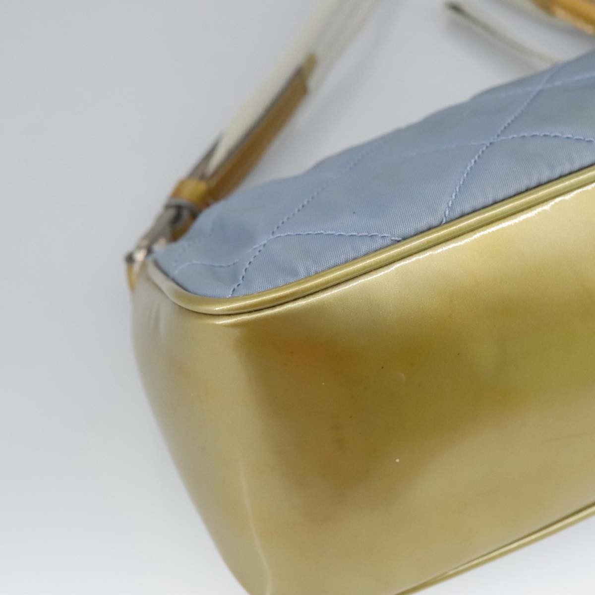 Prada Vintage Shoulder Bag Tessuto, BLUE, NYLON, Shoulder bag