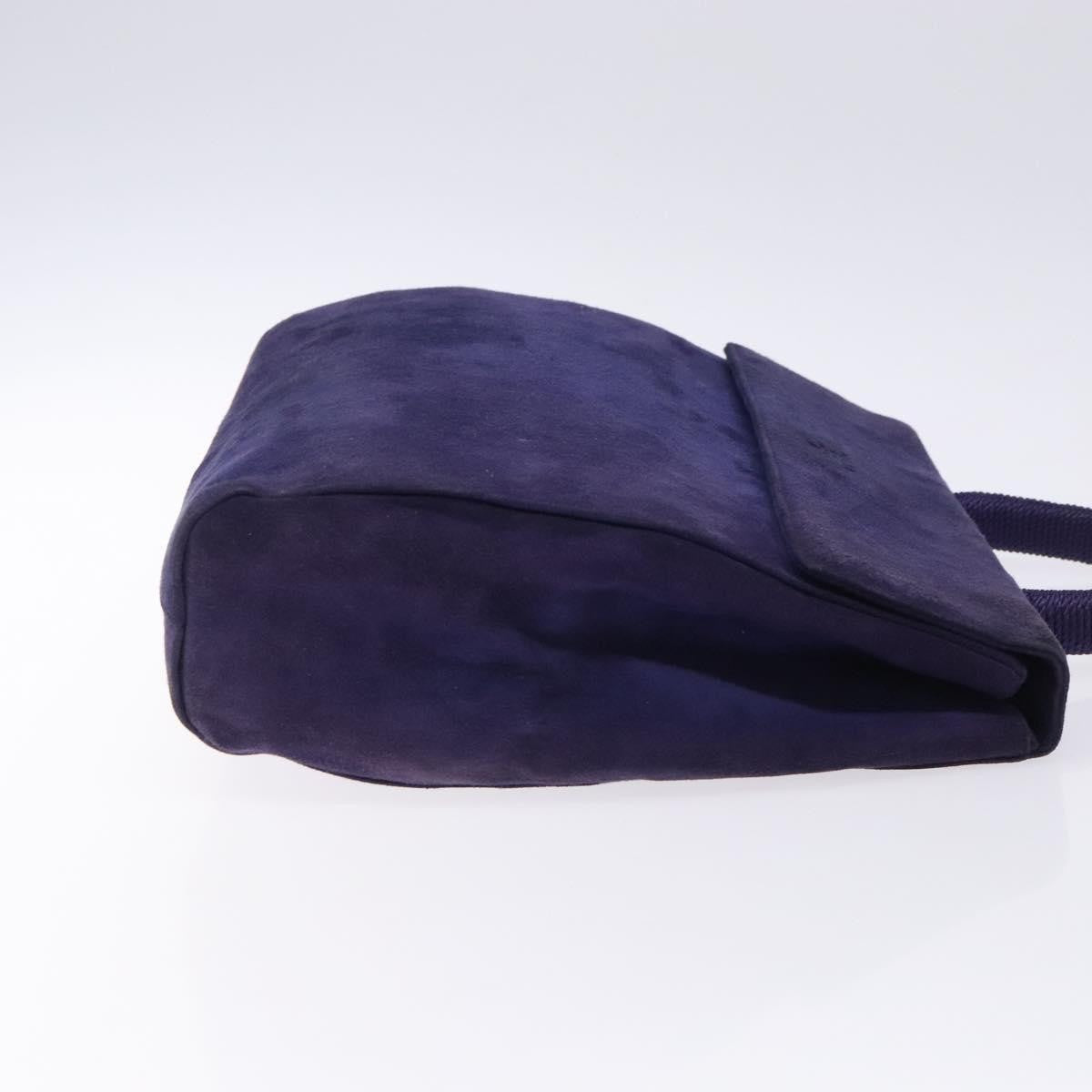 Prada Vintage Handbag Suede, PURPLE, SUEDE, Handbag