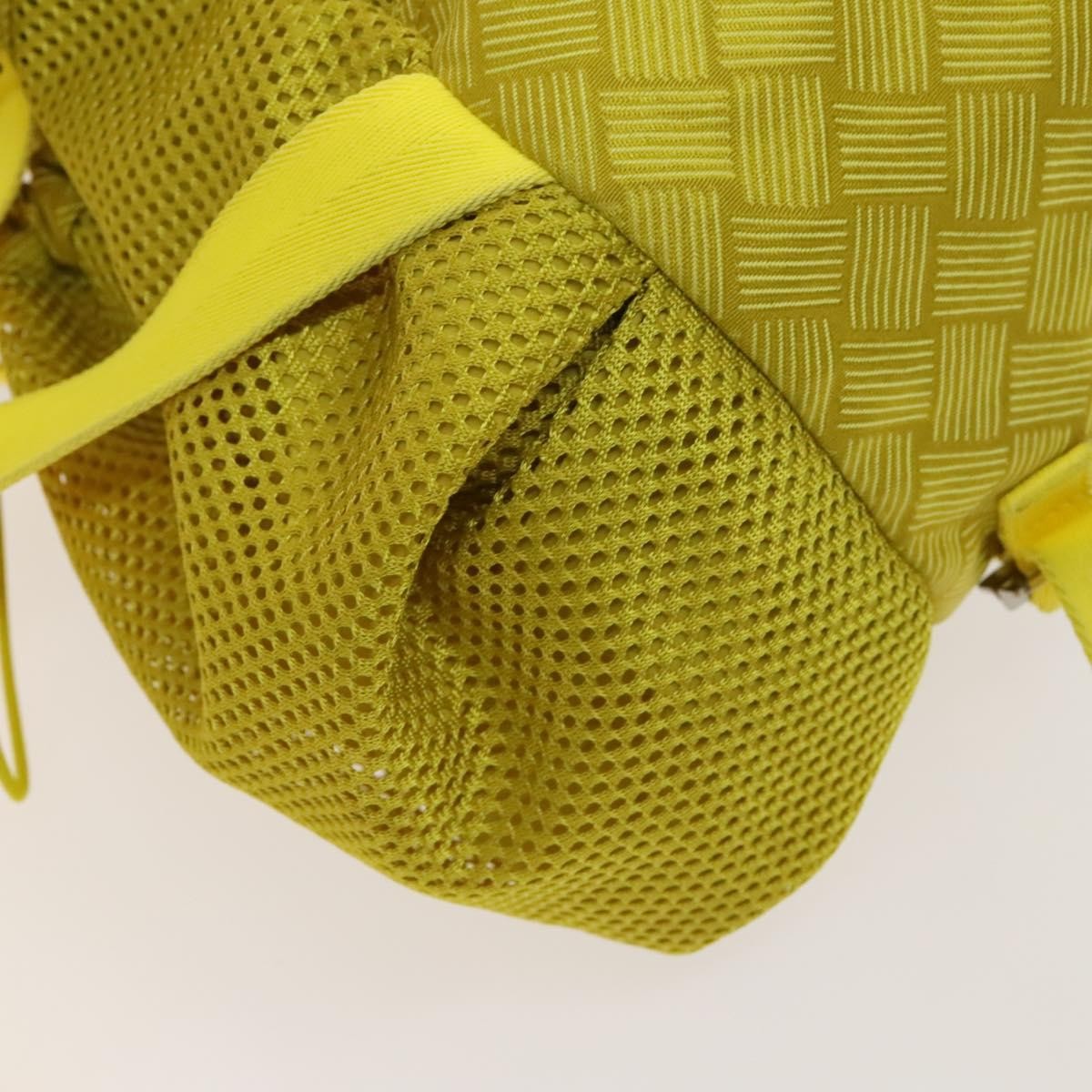 Bottega Veneta Backpack Nylon, YELLOW, NYLON, Backpack