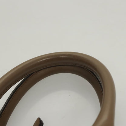 Burberry Vintage Zip Dome Bag Leather, BROWN, LEATHER, Handbag