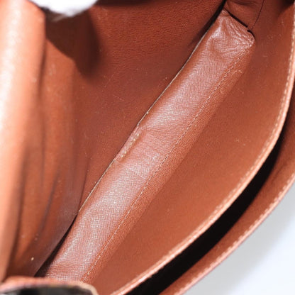 Louis Vuitton Cartouchiere Handbag Monogram Canvas, BROWN, CANVAS, Shoulder bag