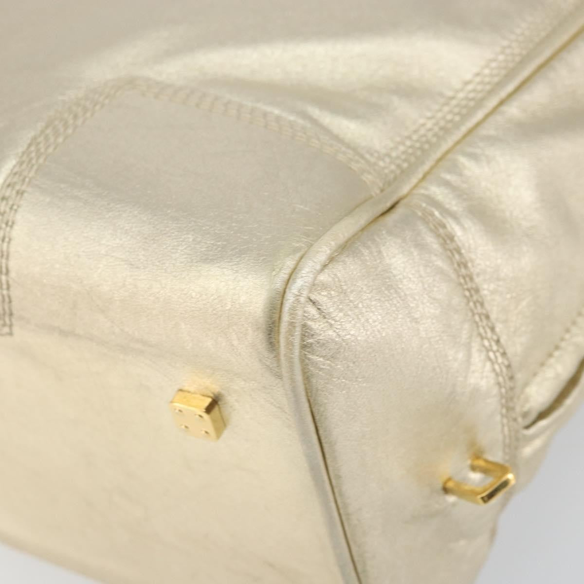 Loewe Amazona Bag Leather, GOLD, LEATHER, Handbag