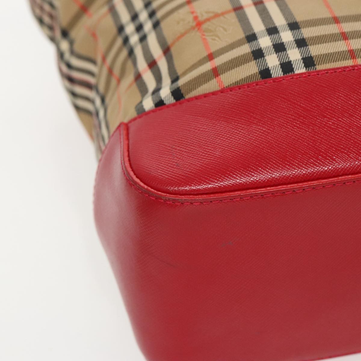 Burberry Nova Check Tote canvas check pattern, BEIGE, CANVAS, Tote bag