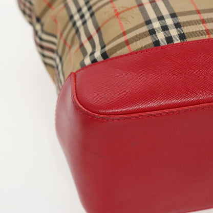 Burberry Nova Check Tote canvas check pattern, BEIGE, CANVAS, Tote bag