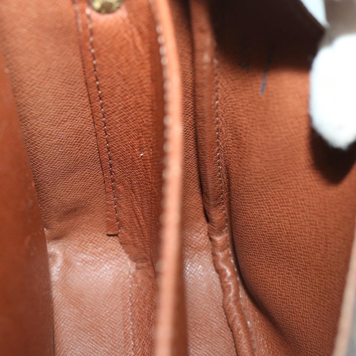 Louis Vuitton Cartouchiere Handbag Monogram Canvas, BROWN, CANVAS, Shoulder bag