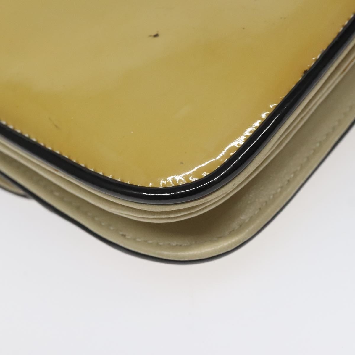 Chanel Chain Shoulder Bag Patent leather, GOLD, PATENT_LEATHER, Shoulder bag