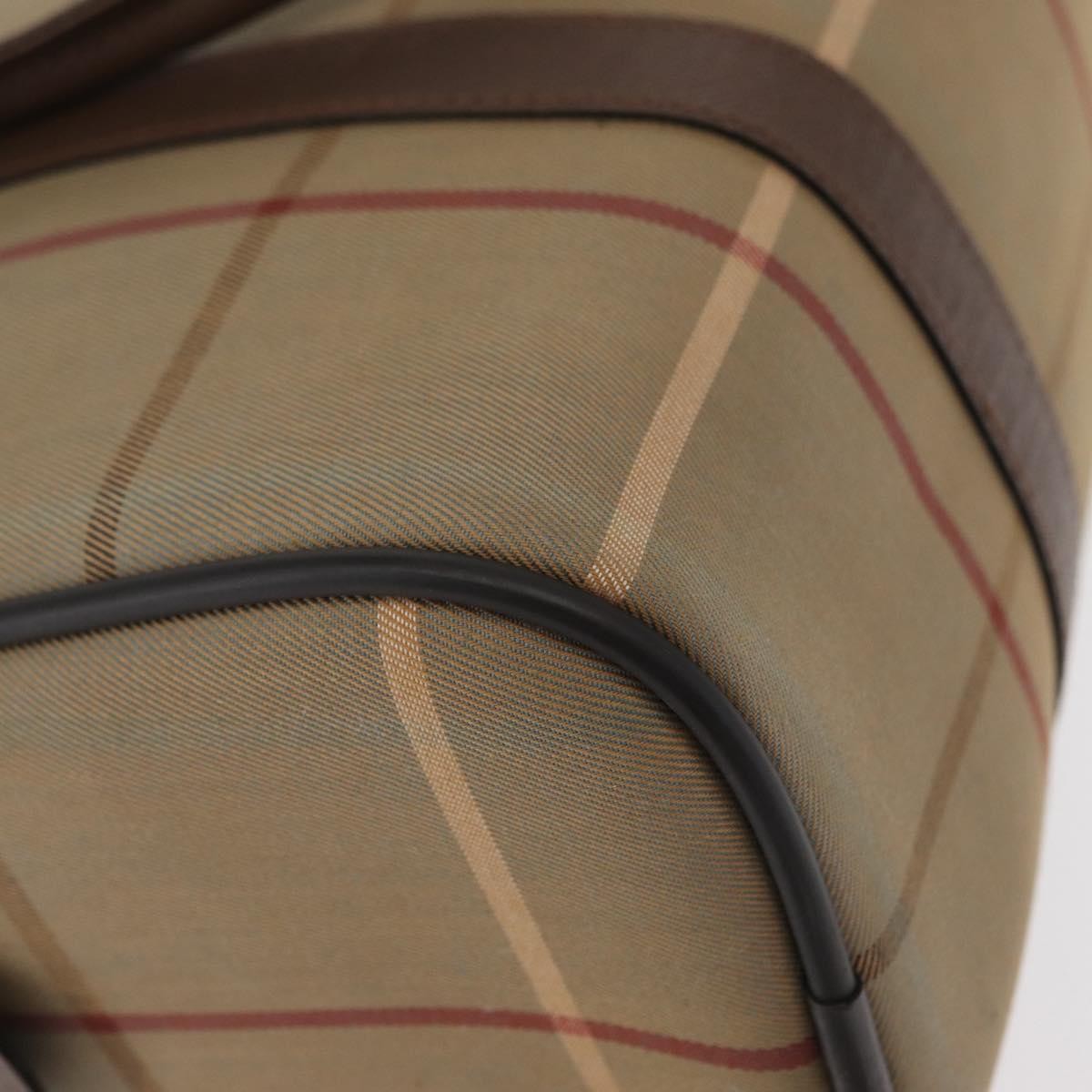Burberry Nova check boston bag Canvas, BEIGE, CANVAS, Handbag