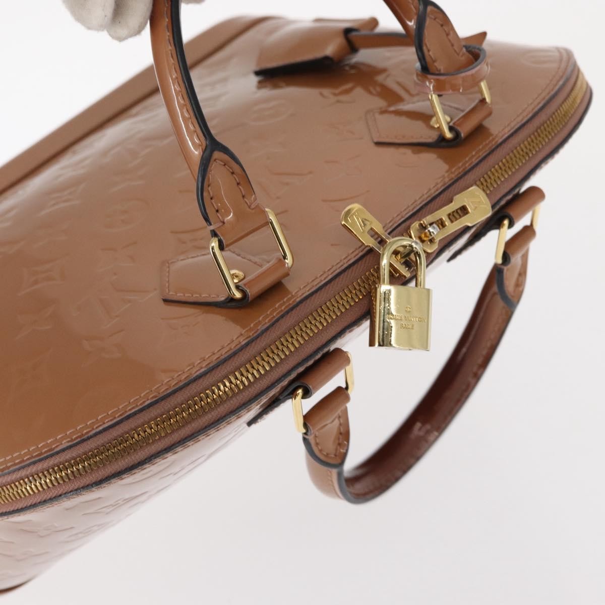 Louis Vuitton Alma Handbag Patent Leather, PINK, PATENT_LEATHER, Handbag