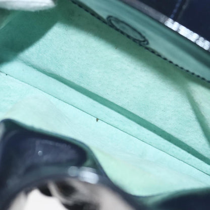 Bvlgari Top Handle Bag Patent leather, NAVY, PATENT_LEATHER, Handbag