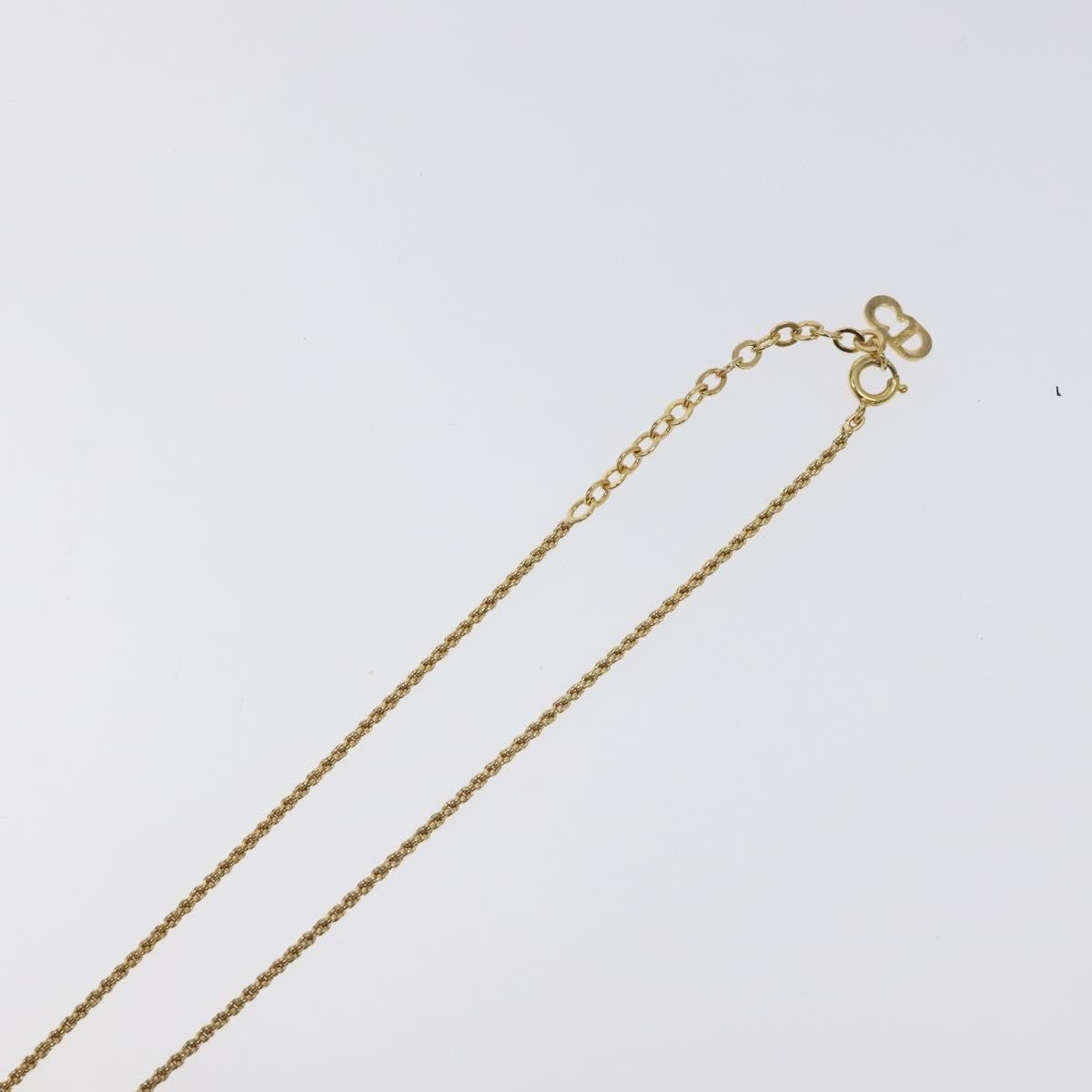 Christian Dior CD Pendant Necklace Gold-plated, GOLD, GOLD_PLATED, Necklace