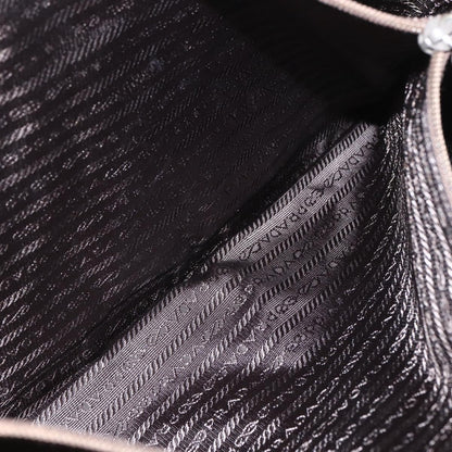 Prada Vintage Tote Tessuto, KHAKI, NYLON, Tote bag