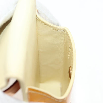 Louis Vuitton Walker Cigarette Case Holder Monogram Vernis, YELLOW, PATENT_LEATHER, Clutche & pouche