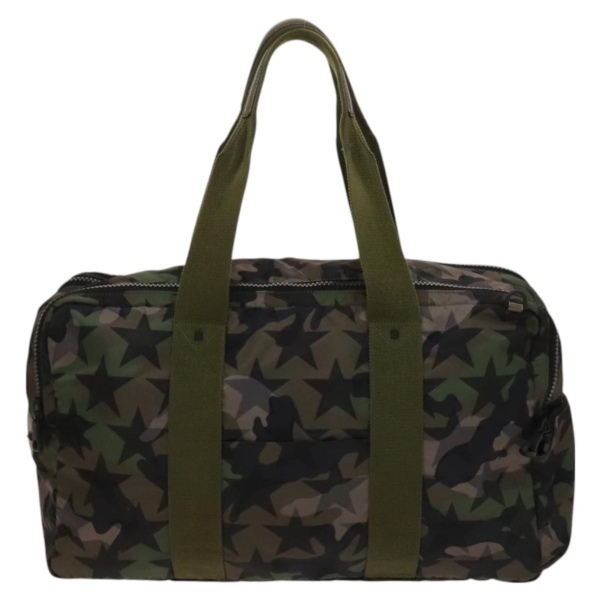 Valentino Garavani Camouflage Boston bag Nylon, MULTICOLOUR, NYLON, Travel bag