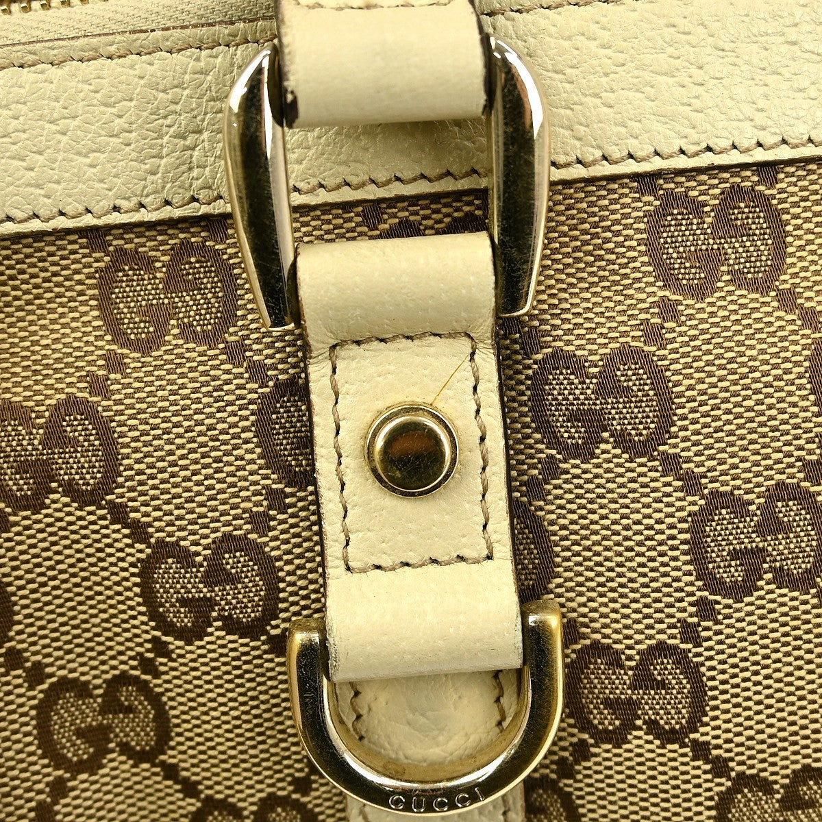 Gucci Abbey Zip Tote GG Canvas, BROWN, CANVAS, Tote bag