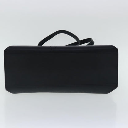 Saint Laurent Shopper Tote Leather, BLACK, LEATHER, Tote bag