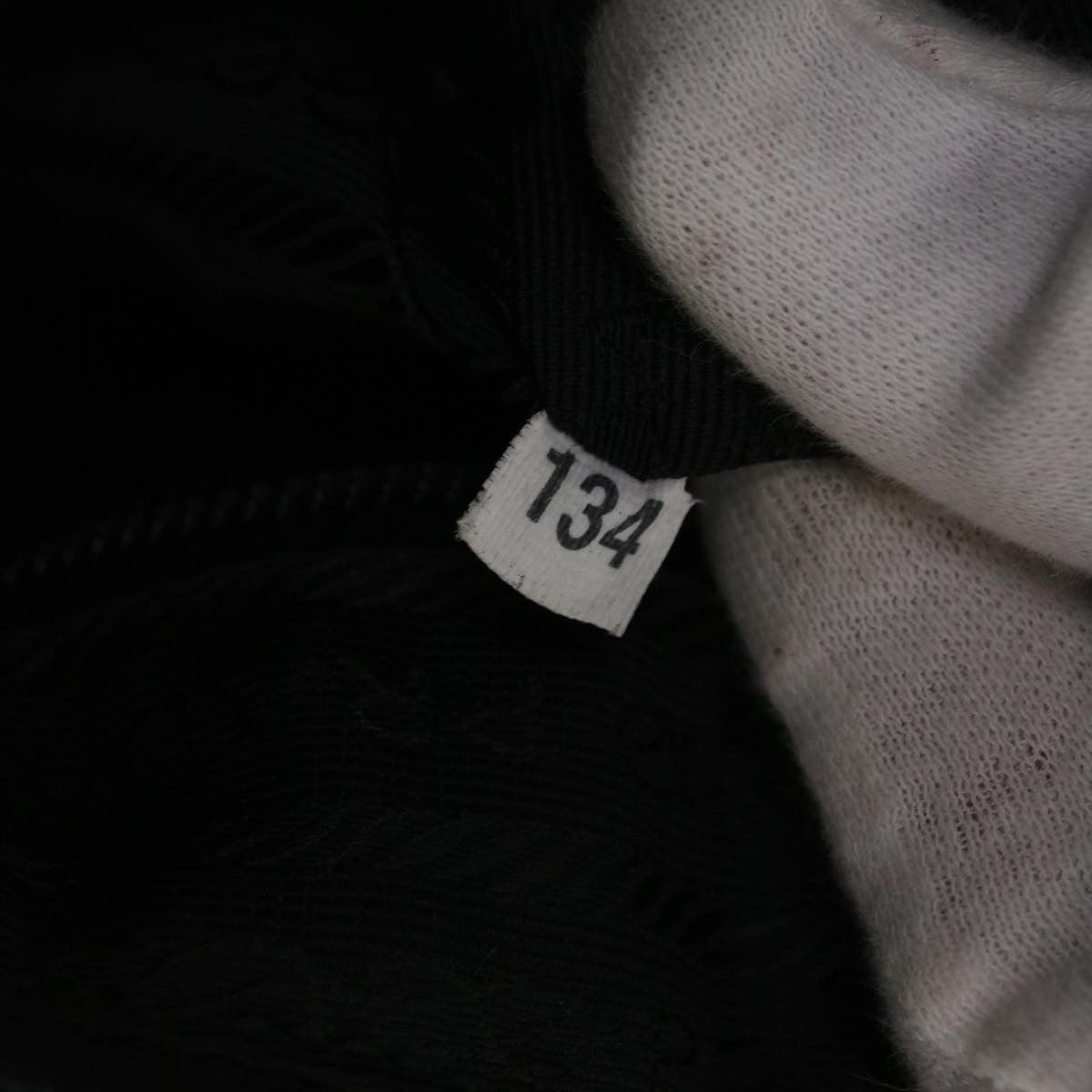 Prada Vintage Shoulder Bag Tessuto, BLACK, NYLON, Shoulder bag