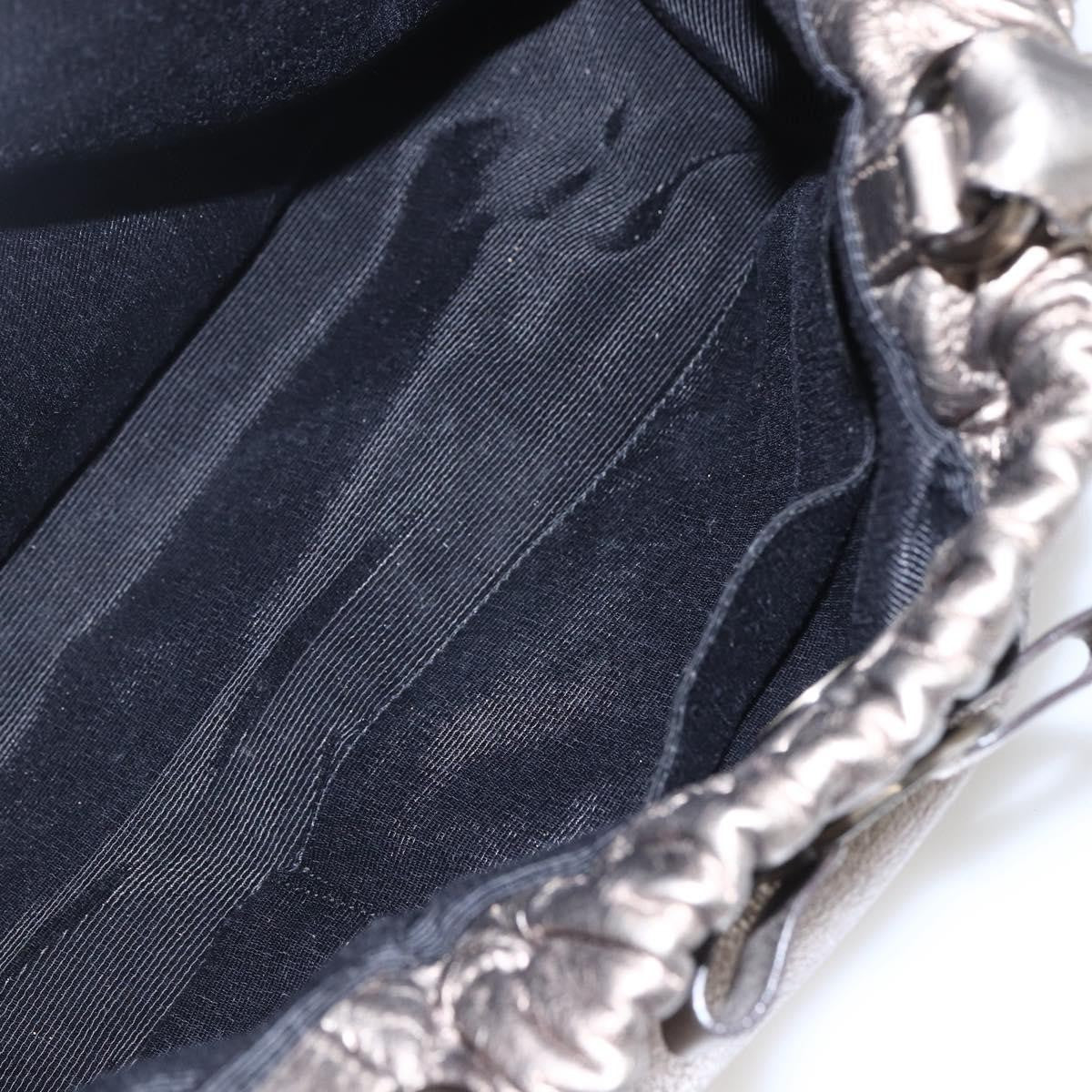 Salvatore Ferragamo Vala Handbag Leather, GOLD, LEATHER, Handbag