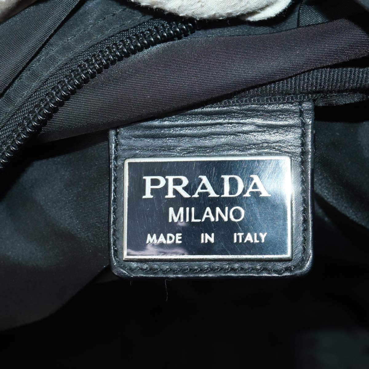 Prada Weekend Duffle Bag Tessuto, BLACK, NYLON, Travel bag