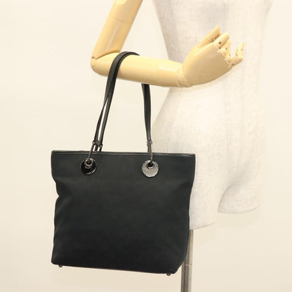 Gucci Eclipse Tote GG Canvas, BLACK, CANVAS, Tote bag