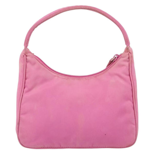 Prada Hobo Tessuto, PINK, NYLON, Handbag