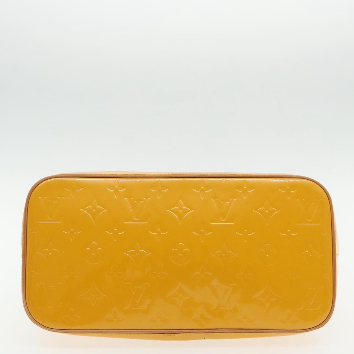 Louis Vuitton Houston Handbag Monogram Vernis, YELLOW, PATENT_LEATHER, Handbag