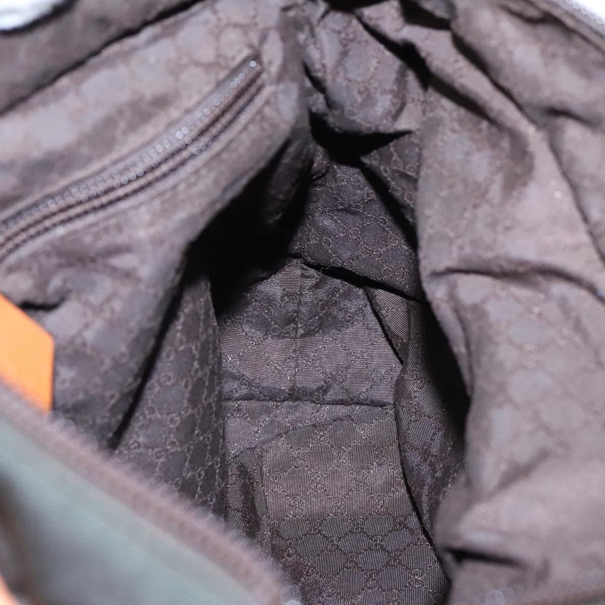 Gucci Vintage tote Canvas, KHAKI, CANVAS, Tote bag