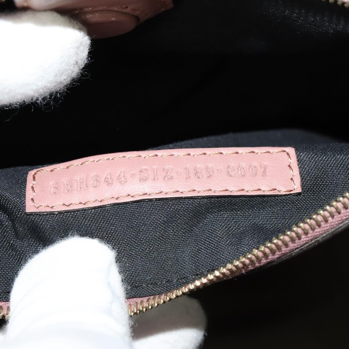 Fendi Runaway Bag Leather, PINK, LEATHER, Handbag