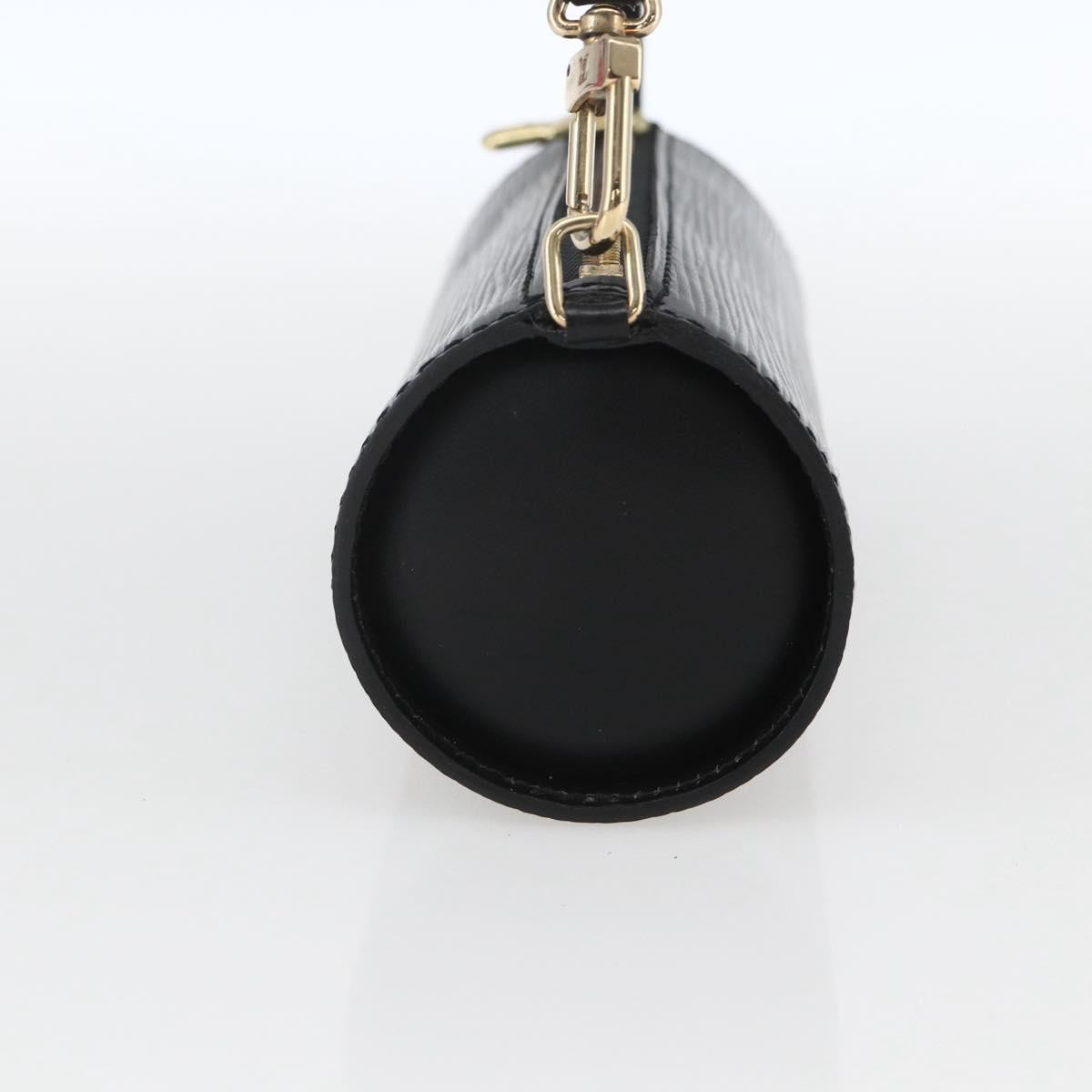 Louis Vuitton Soufflot Pochette Epi Leather, BLACK, LEATHER, Clutche & pouche