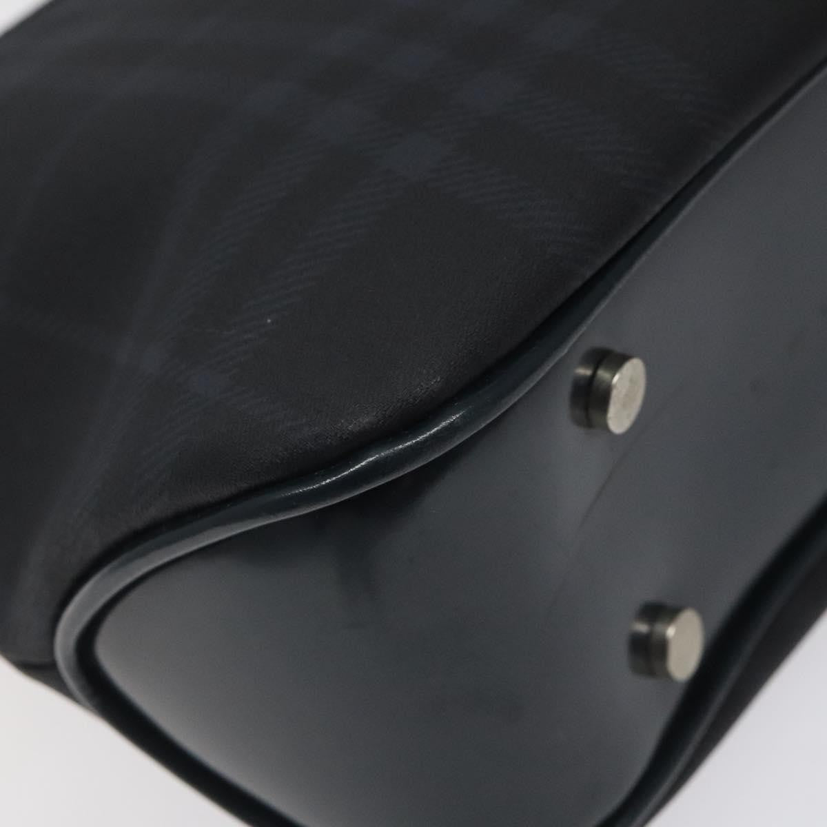 Burberry Nova Handbag Canvas, NAVY, PVC, Handbag