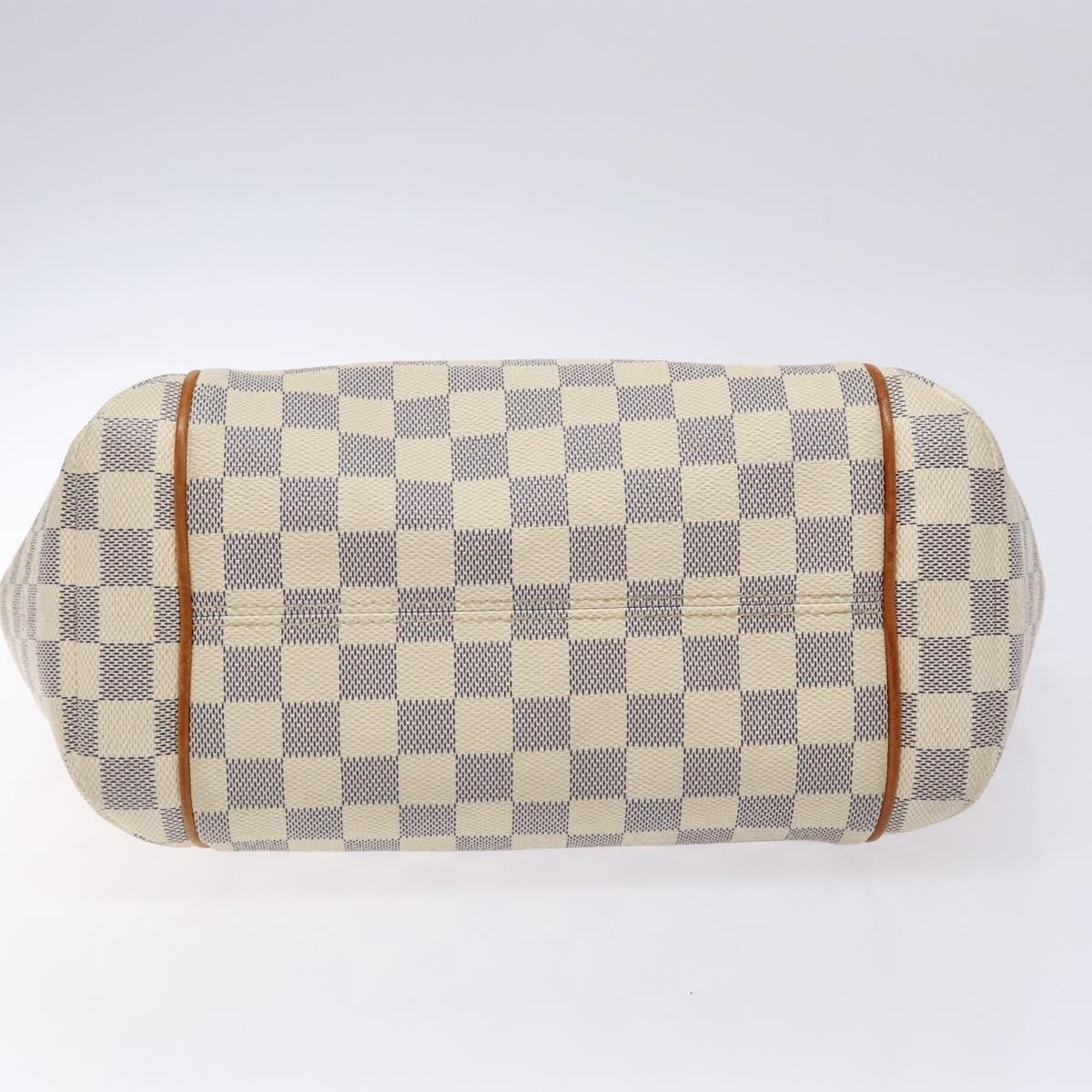 Louis Vuitton Totally Handbag Damier, WHITE, CANVAS, Tote bag
