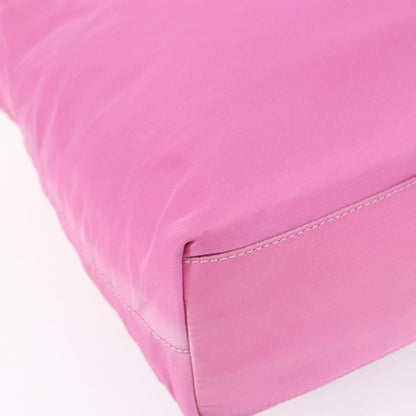 Prada Vintage Zip Tote Tessuto, PINK, NYLON, Tote bag