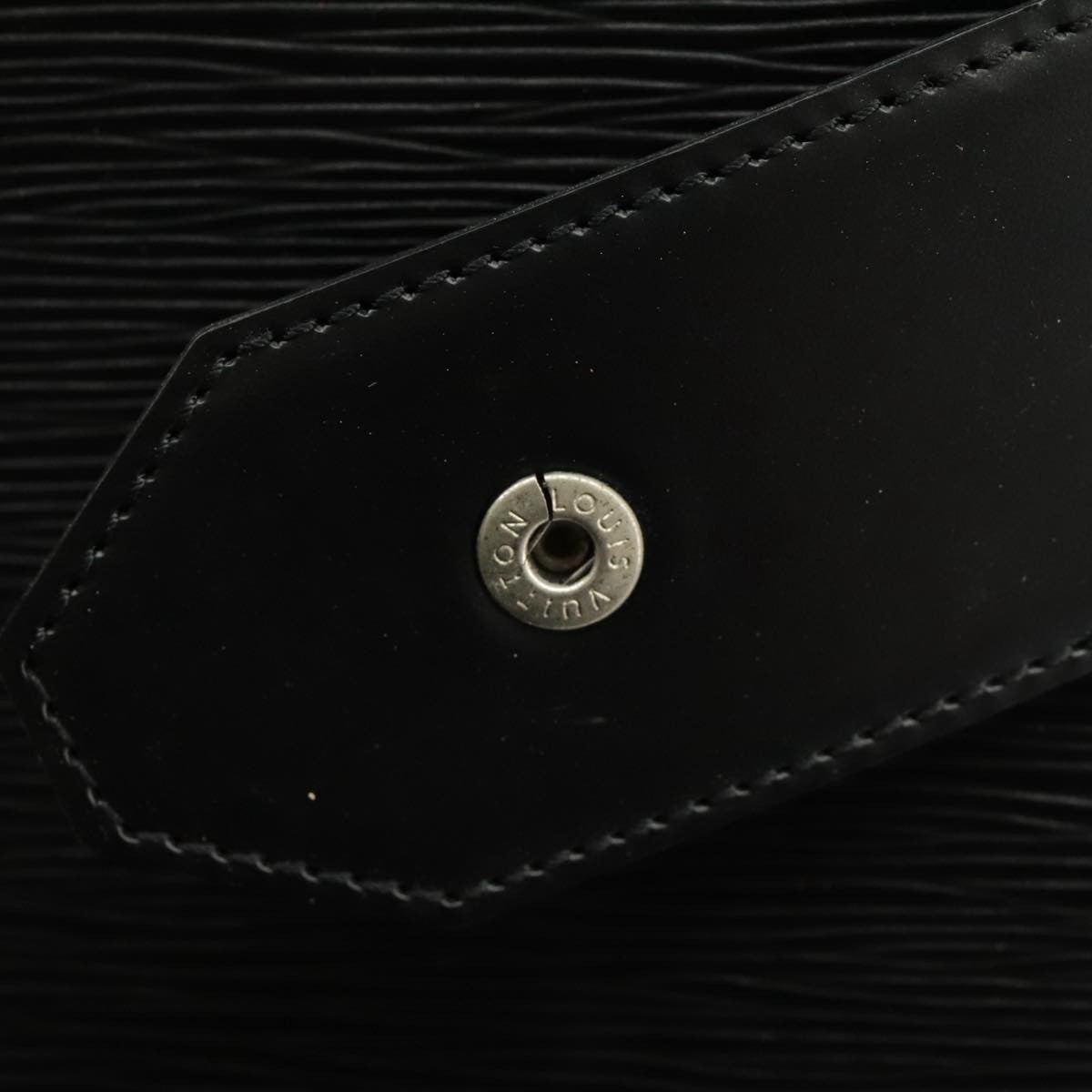 Louis Vuitton Vintage Sac d'Epaule Handbag Epi Leather, BLACK, LEATHER, Handbag