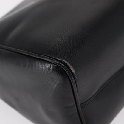 Celine Vintage Circle Logo Crossbody Bag Leather, BLACK, LEATHER, Shoulder bag