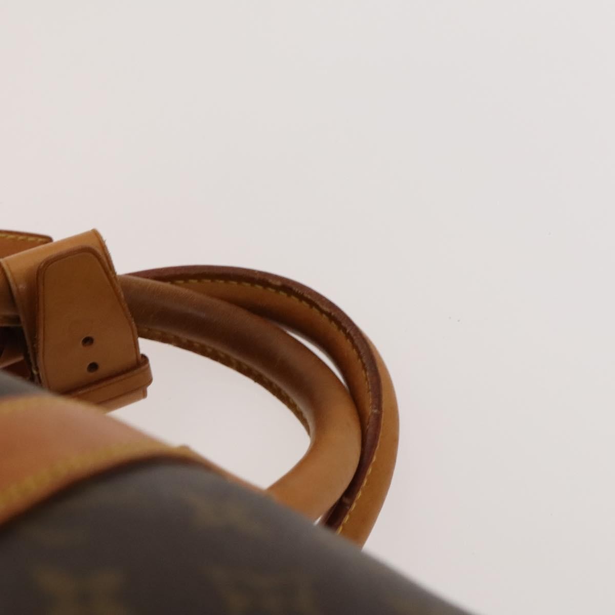 Louis Vuitton Keepall Bag Monogram Canvas, BROWN, CANVAS, Travel bag