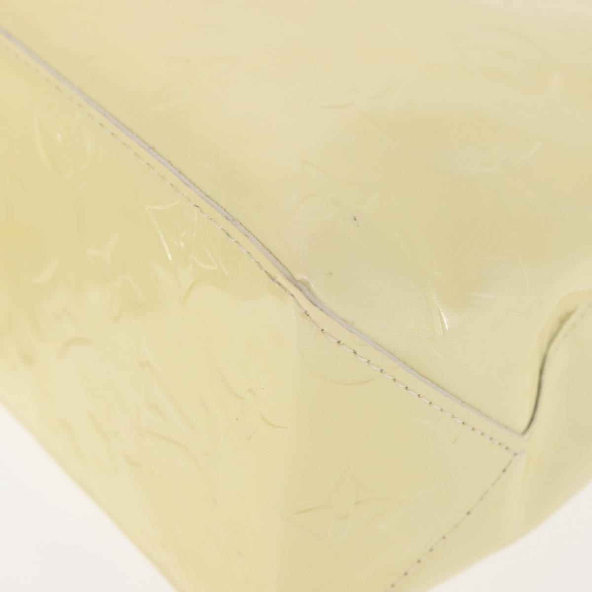 Louis Vuitton Reade Handbag Monogram Vernis, YELLOW, PATENT_LEATHER, Handbag