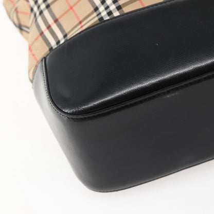 Burberry Nova Check Tote canvas check pattern, BEIGE, CANVAS, Tote bag