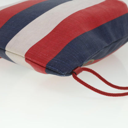 Gucci Logo Drawstring Backpack Striped Canvas, MULTICOLOUR, CANVAS, Backpack